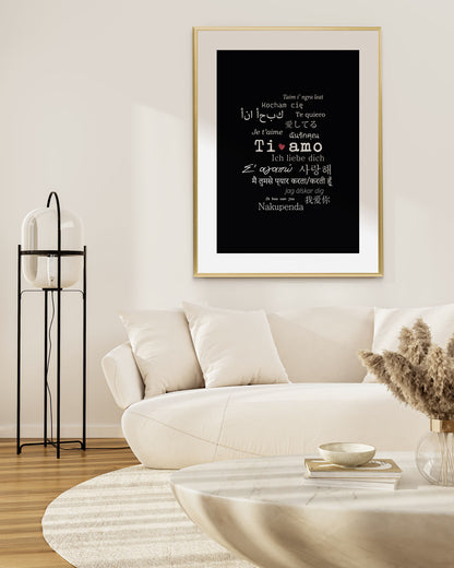 poster moderno per arredamento 