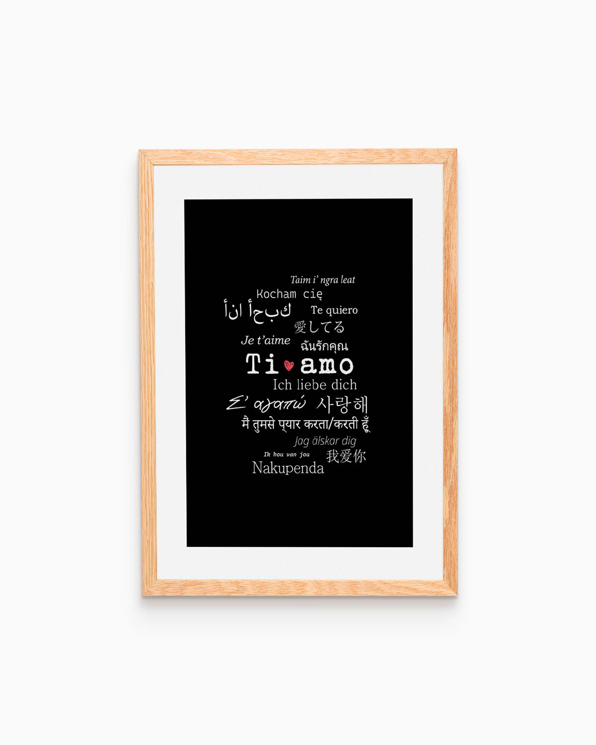 poster moderno per arredamento #colore_cornice-wood-natural