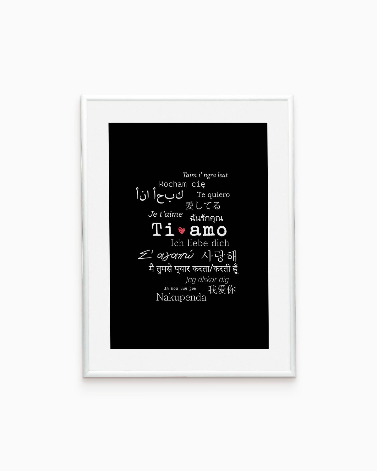 poster moderno per arredamento #colore_cornice-argento