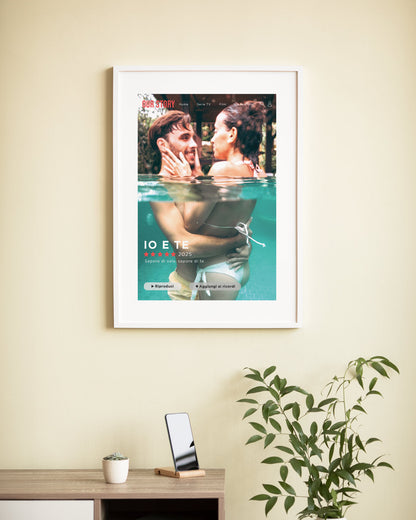 Poster Personalizzato Una storia da film