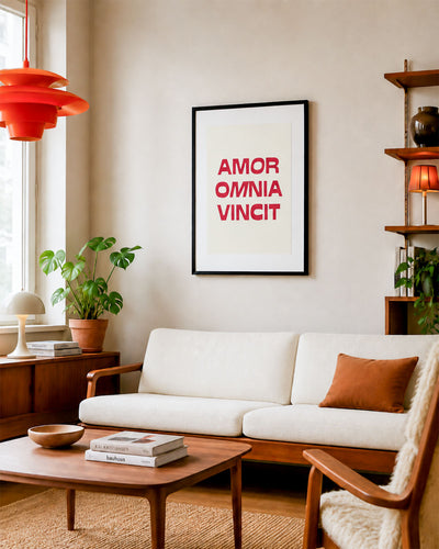 poster Typography con testi e citazioni, decorazione casa ideale per ambienti moderni 