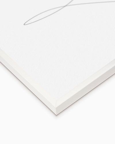 Poster Personalizzato Ritratto in Line Art