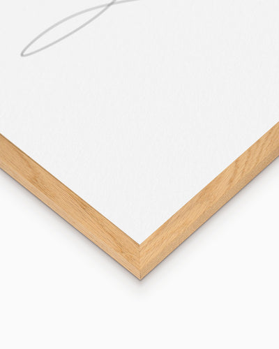 Poster Personalizzato Ritratto in Line Art