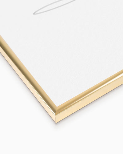 Poster Personalizzato Ritratto in Line Art