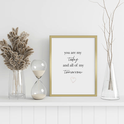 Poster you are my Today