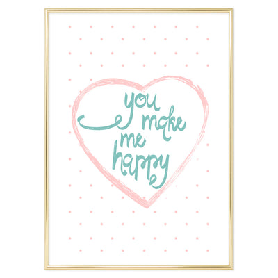 Poster Kids You Make me Happy Girl