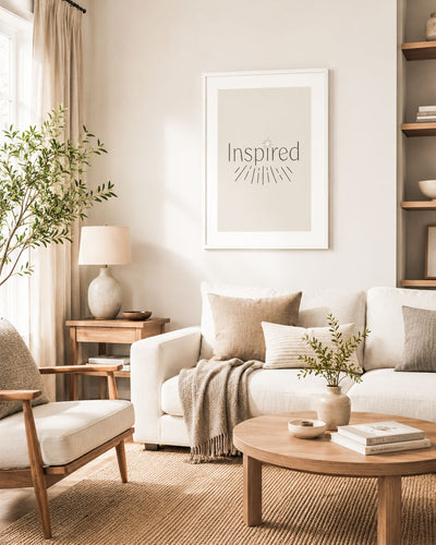 poster Typography con testi e citazioni, decorazione casa ideale per ambienti moderni 