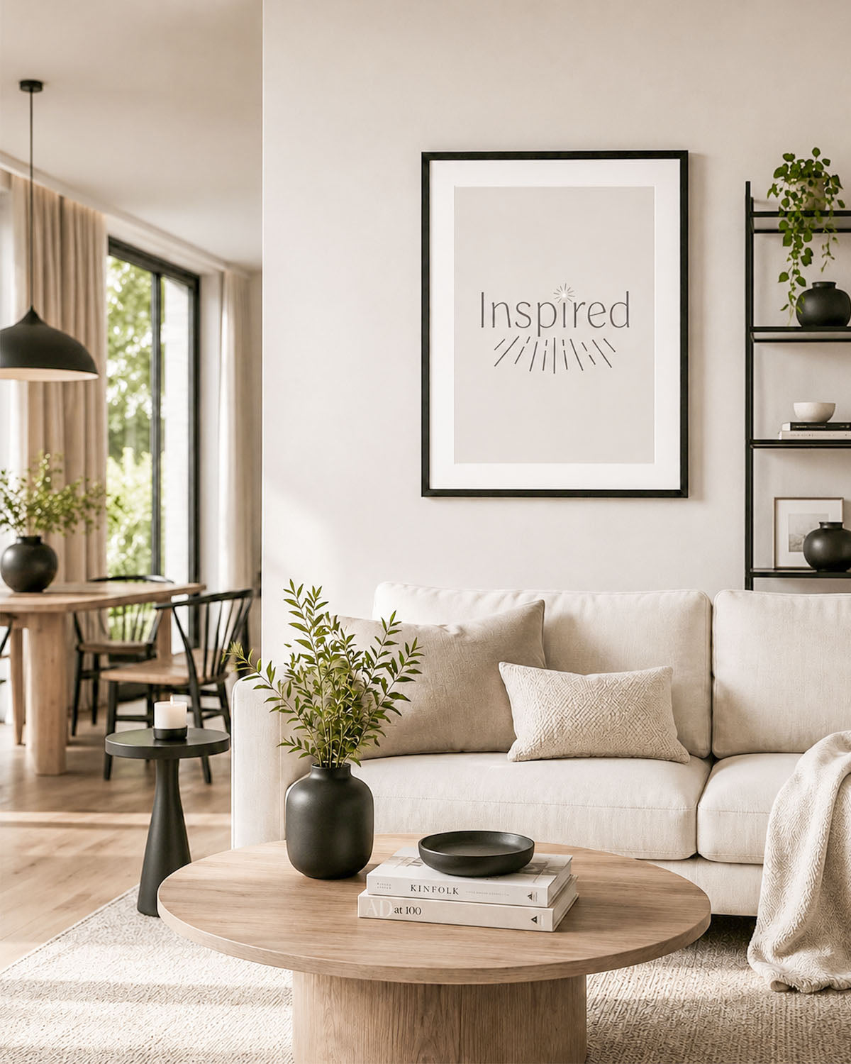 poster Typography con testi e citazioni, decorazione casa ideale per ambienti moderni 