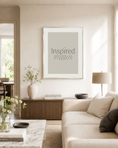 poster Typography con testi e citazioni, decorazione casa ideale per ambienti moderni 
