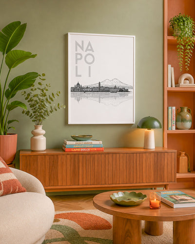 Poster Skyline Napoli