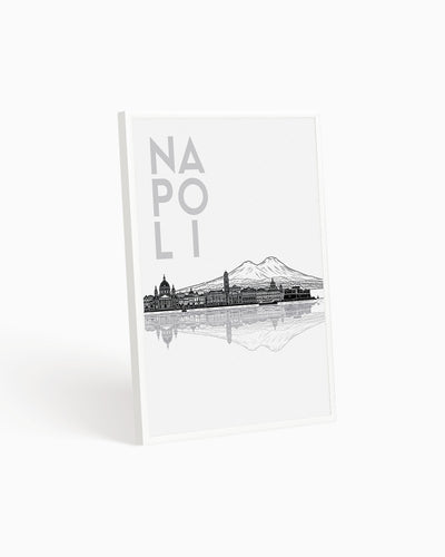 Poster Skyline Napoli