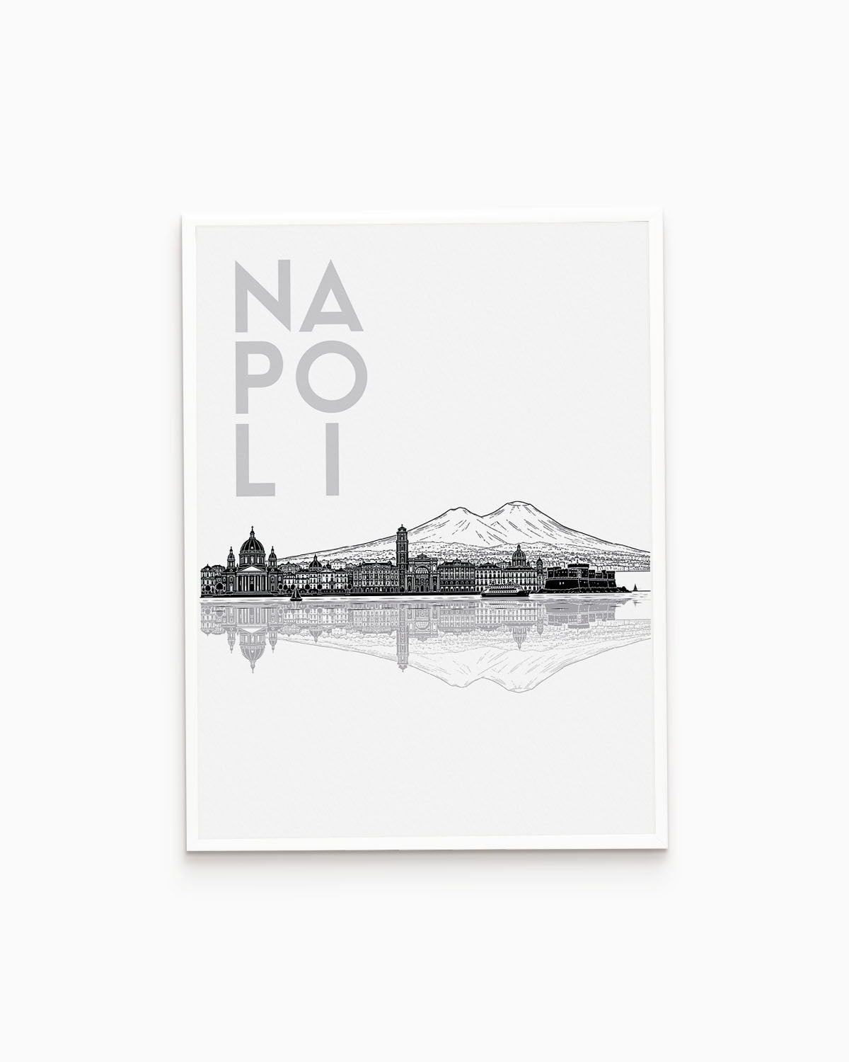 Poster Skyline Napoli
