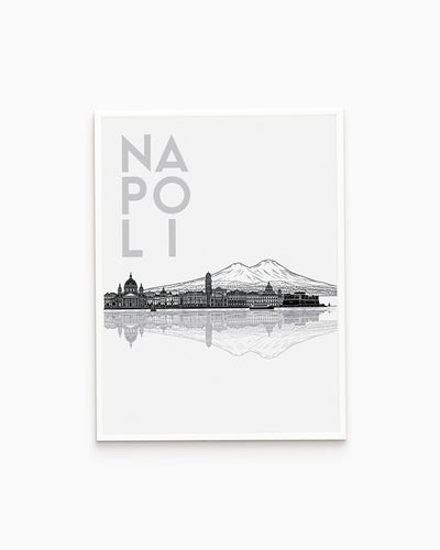 Poster Skyline Napoli