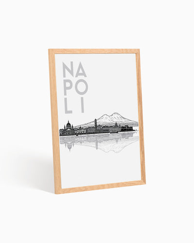 Poster Skyline Napoli