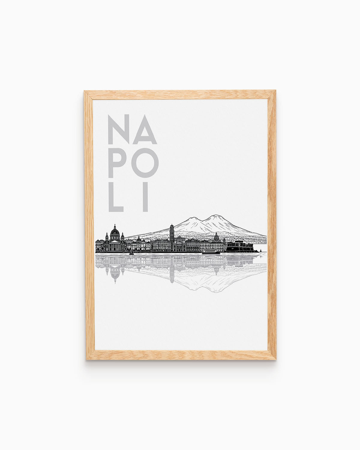 Poster Skyline Napoli