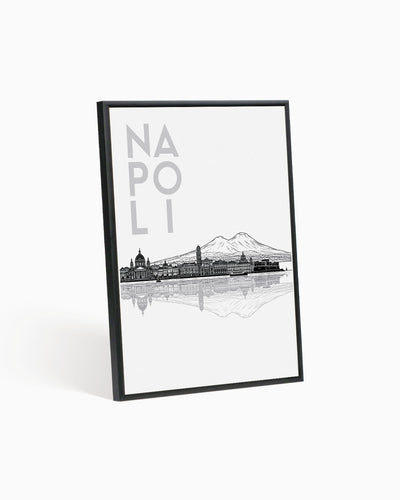 Poster Skyline Napoli
