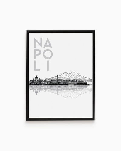 Poster Skyline Napoli