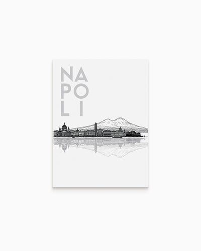 Poster Skyline Napoli