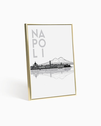 Poster Skyline Napoli