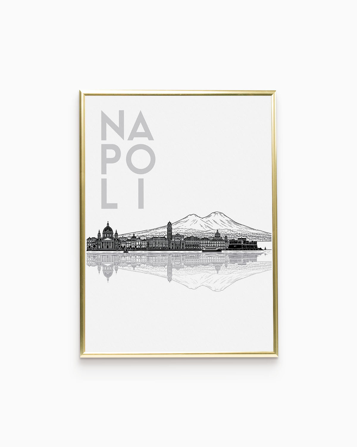 Poster Skyline Napoli