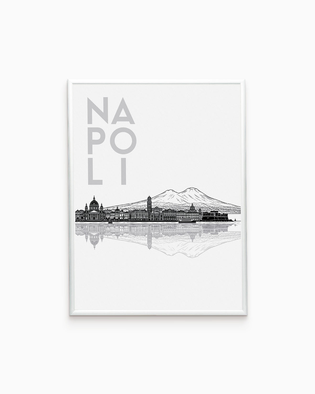 Poster Skyline Napoli