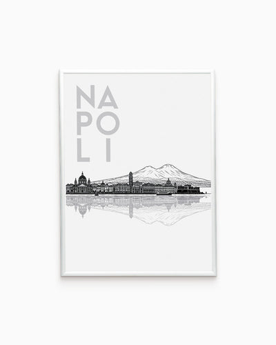 Poster Skyline Napoli