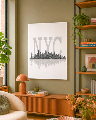 Poster Skyline New York City
