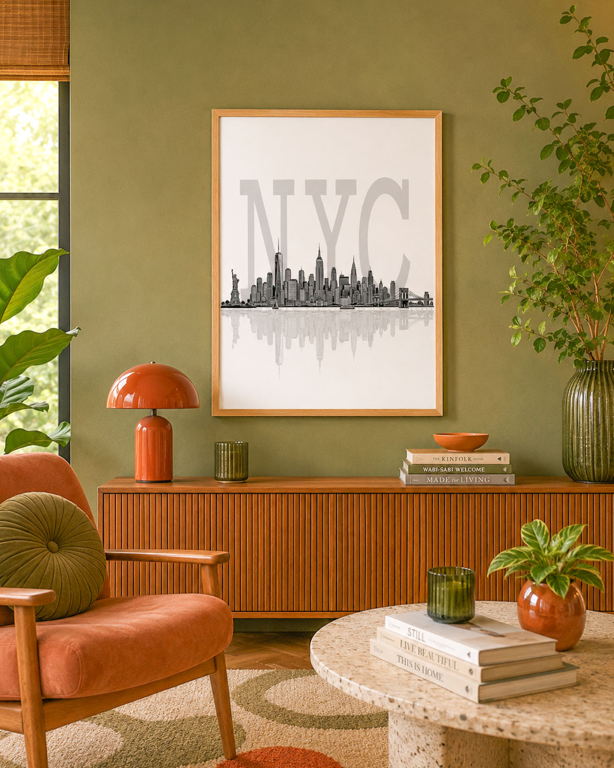 Poster Skyline New York City