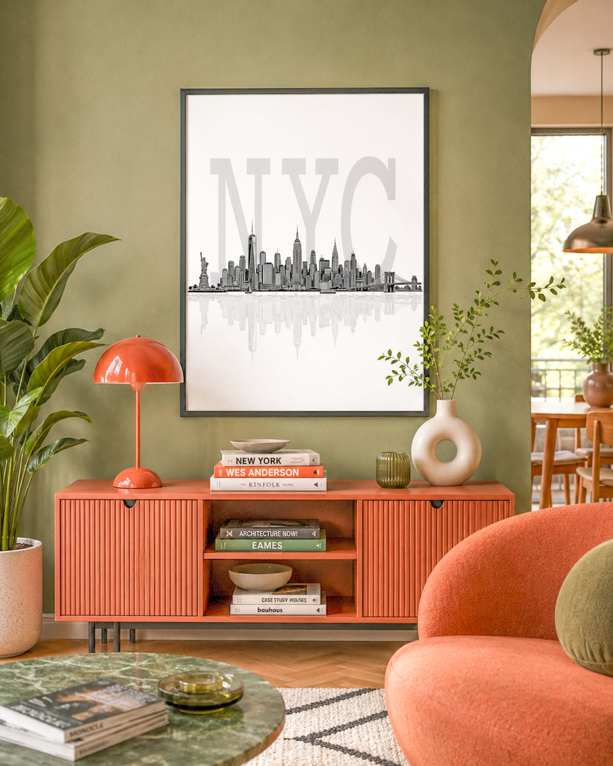 Poster Skyline New York City