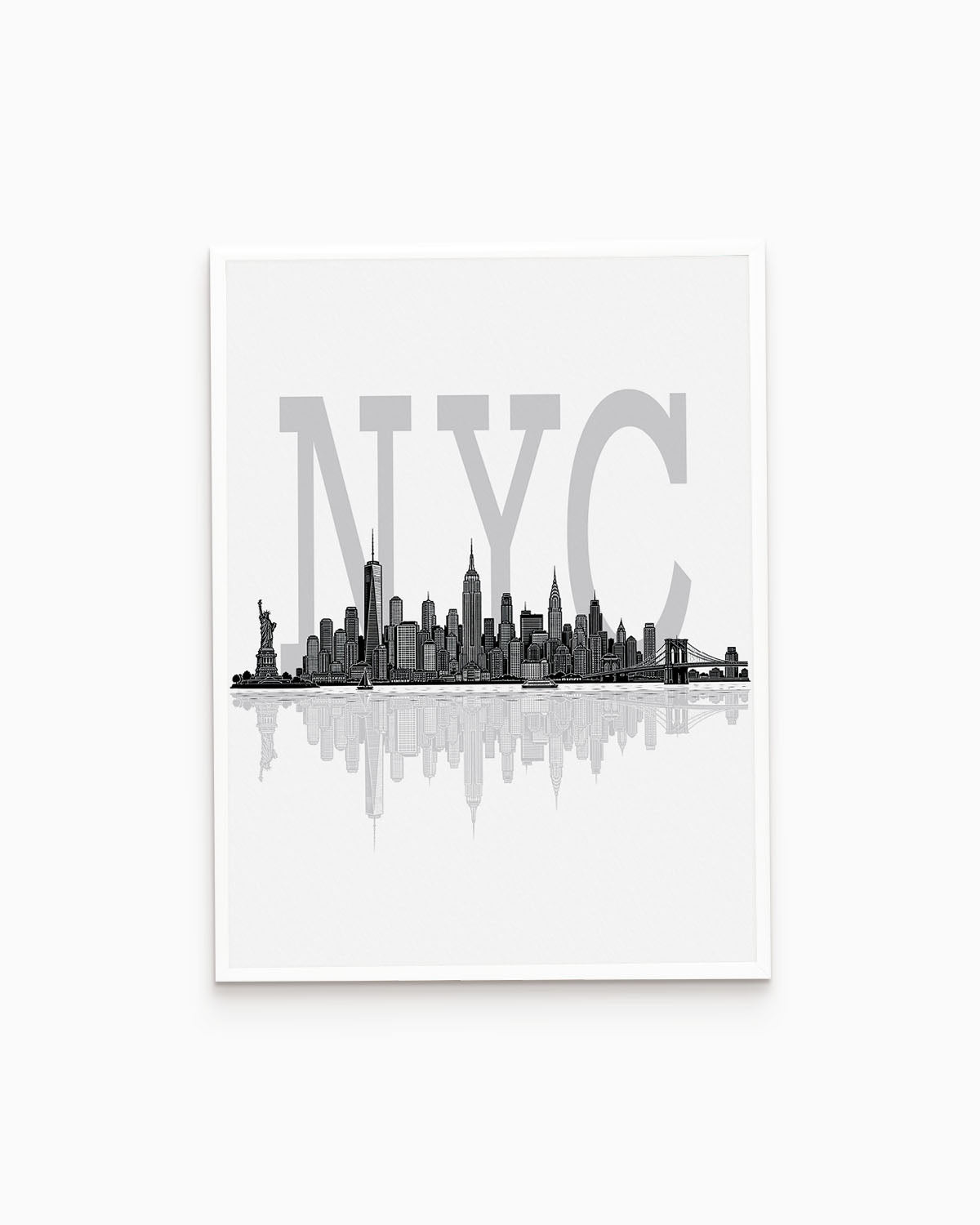 Poster Skyline New York City