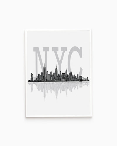 Poster Skyline New York City