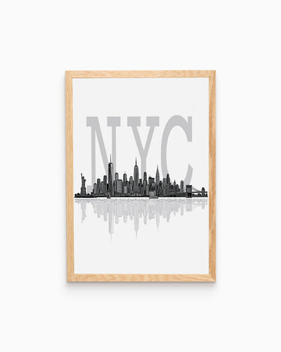 Poster Skyline New York City