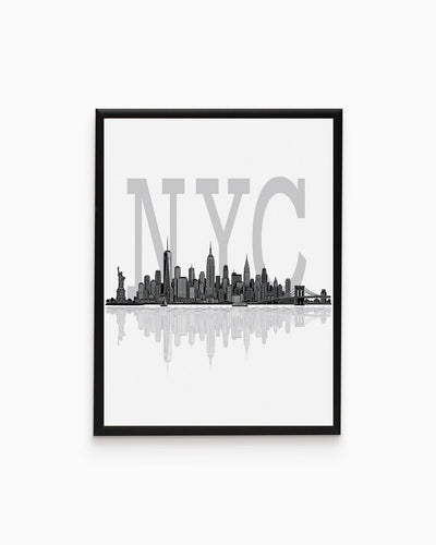 Poster Skyline New York City
