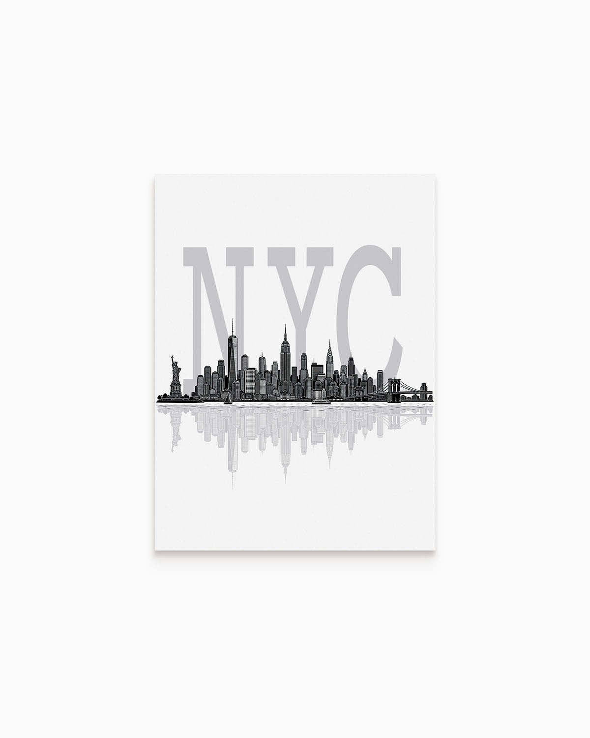Poster Skyline New York City