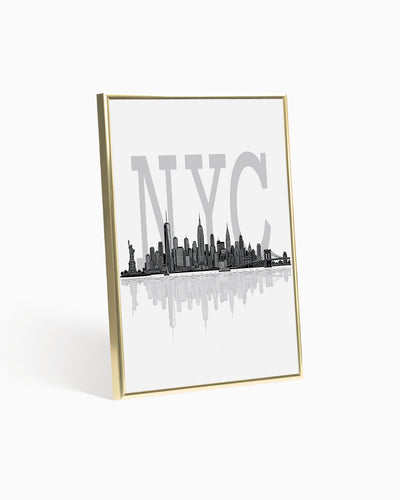 Poster Skyline New York City