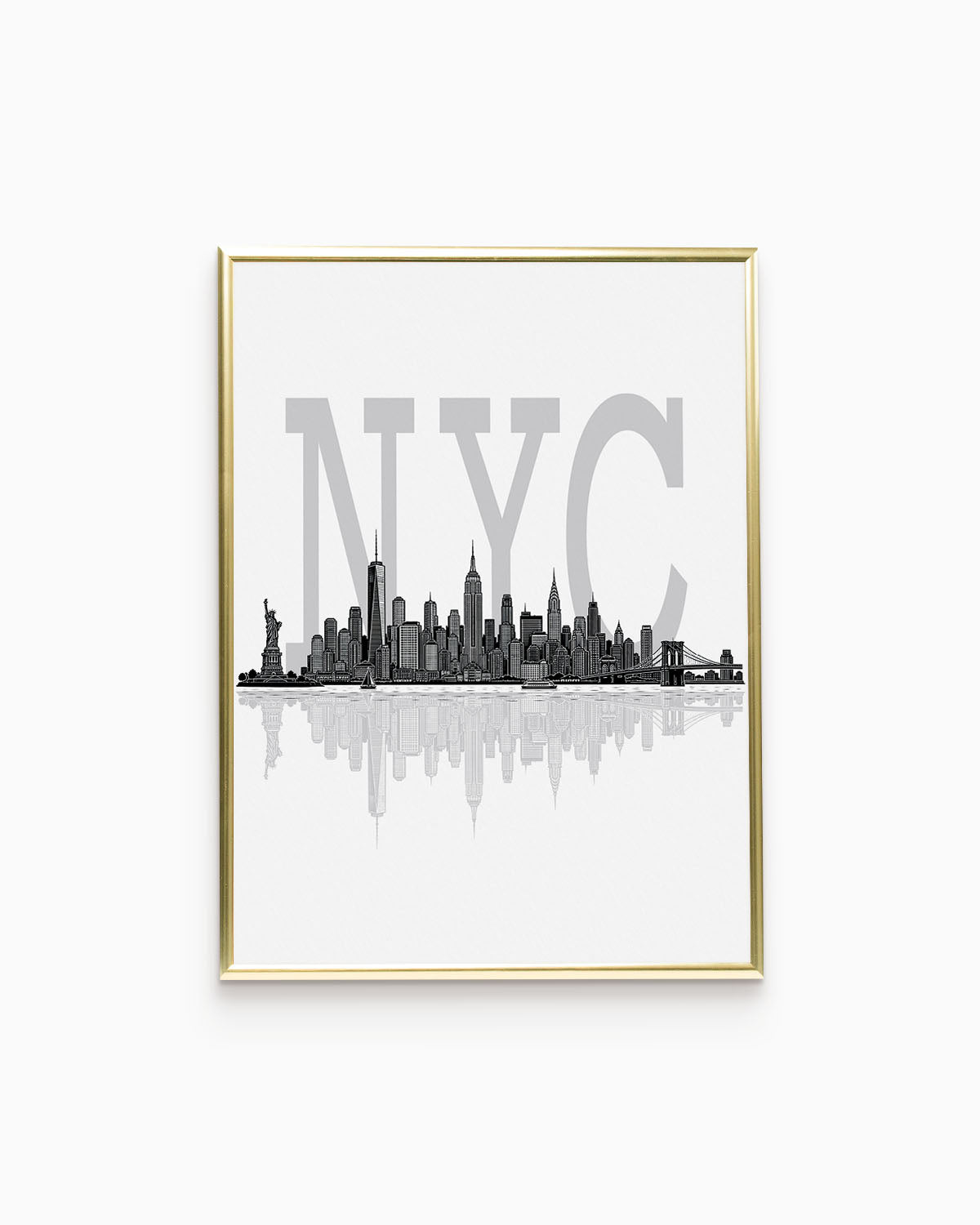 Poster Skyline New York City