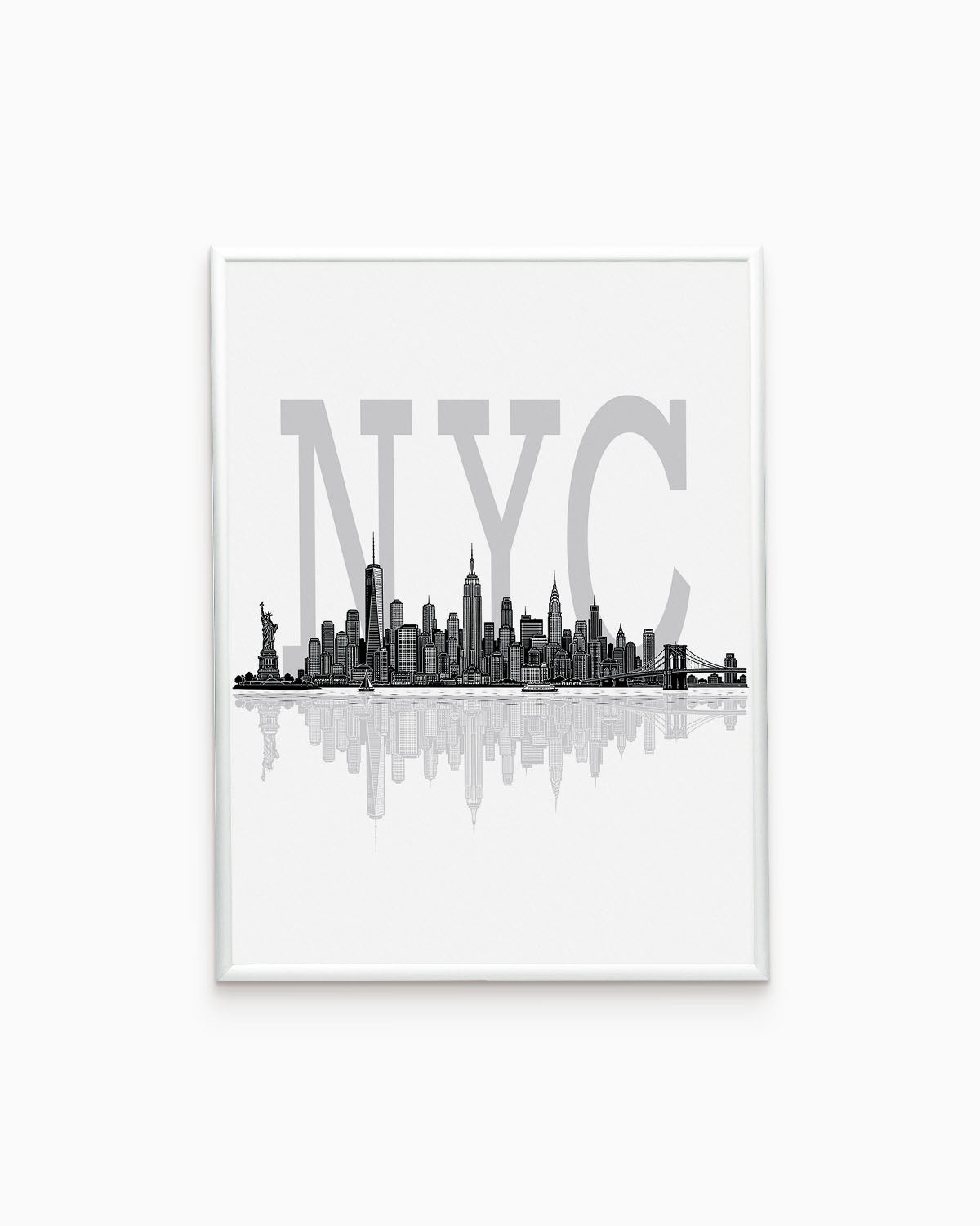 Poster Skyline New York City