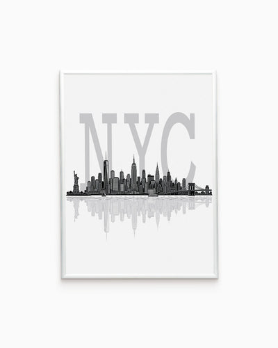 Poster Skyline New York City