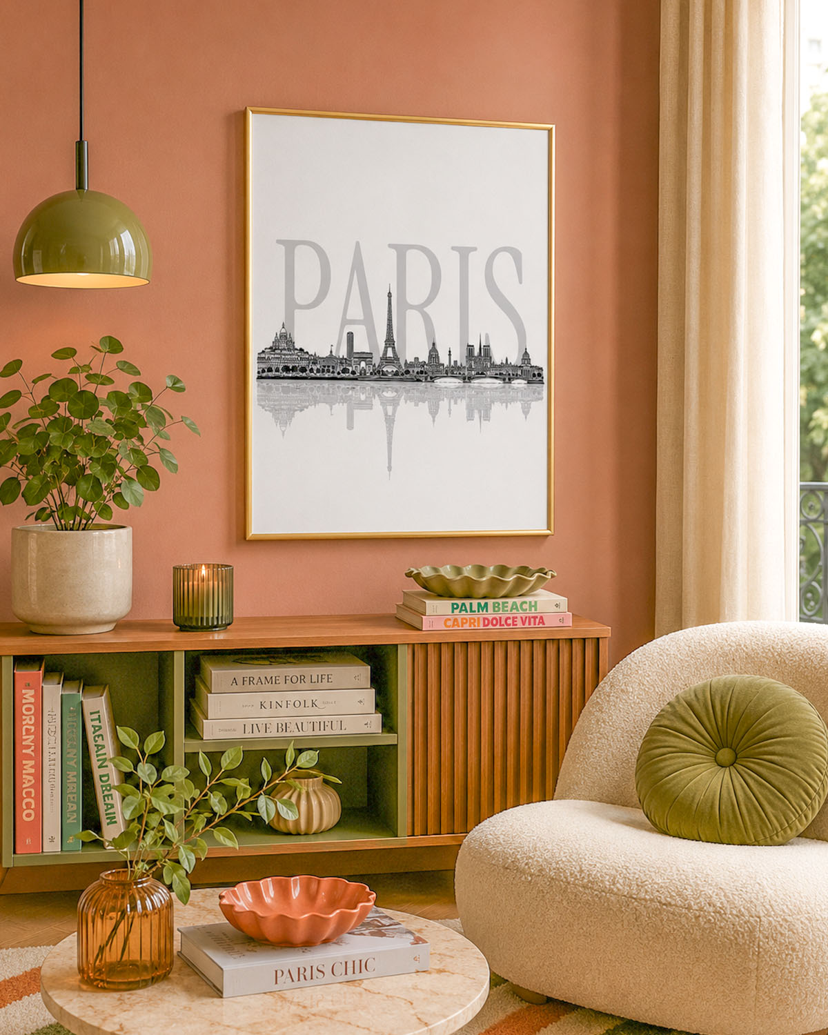 Poster Skyline Paris