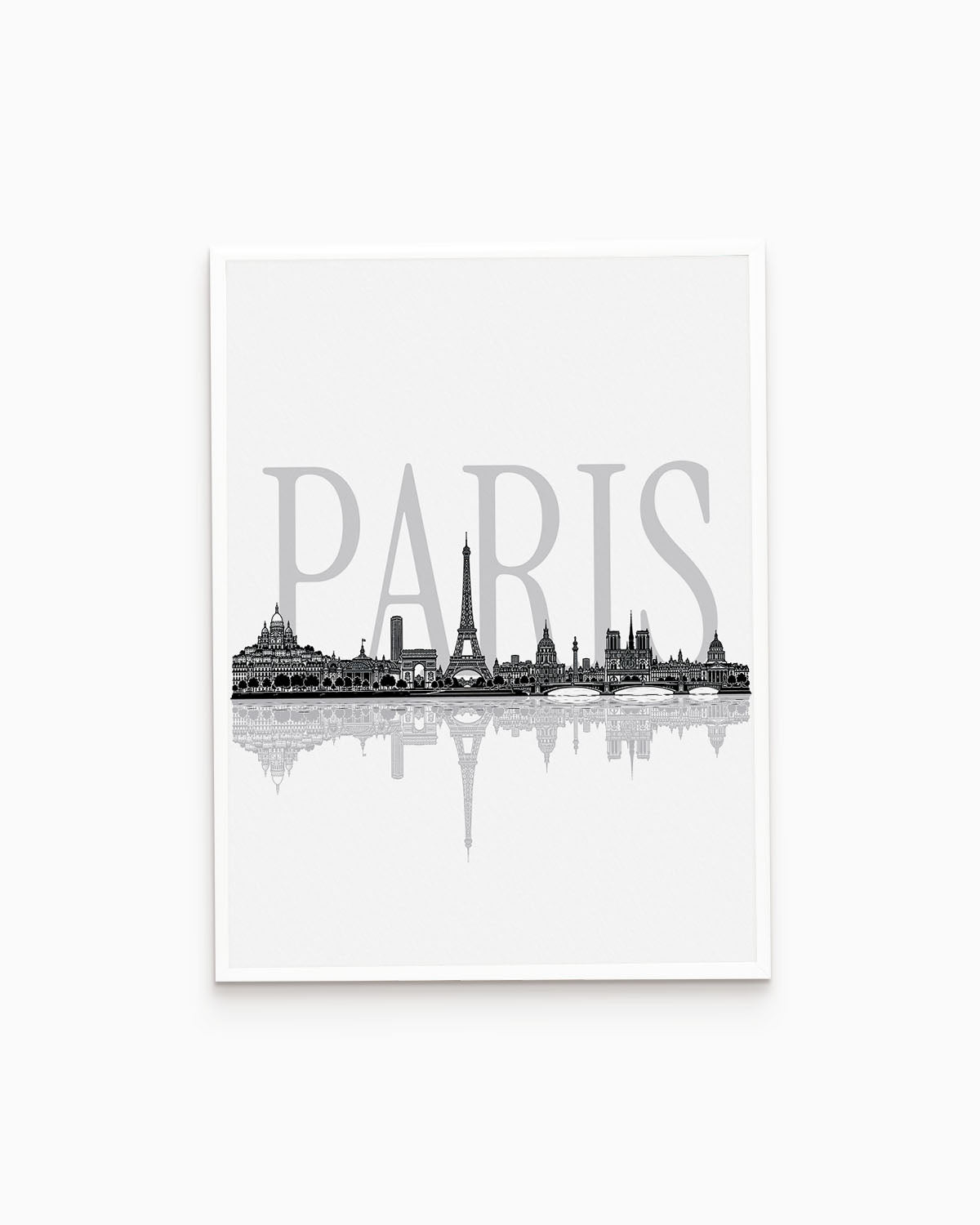 Poster Skyline Paris