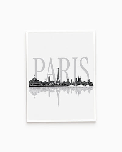 Poster Skyline Paris