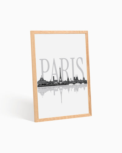 Poster Skyline Paris