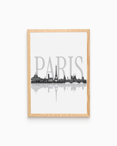 Poster Skyline Paris