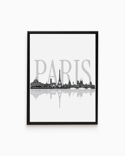 Poster Skyline Paris
