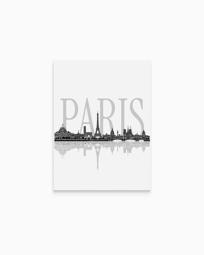 Poster Skyline Paris