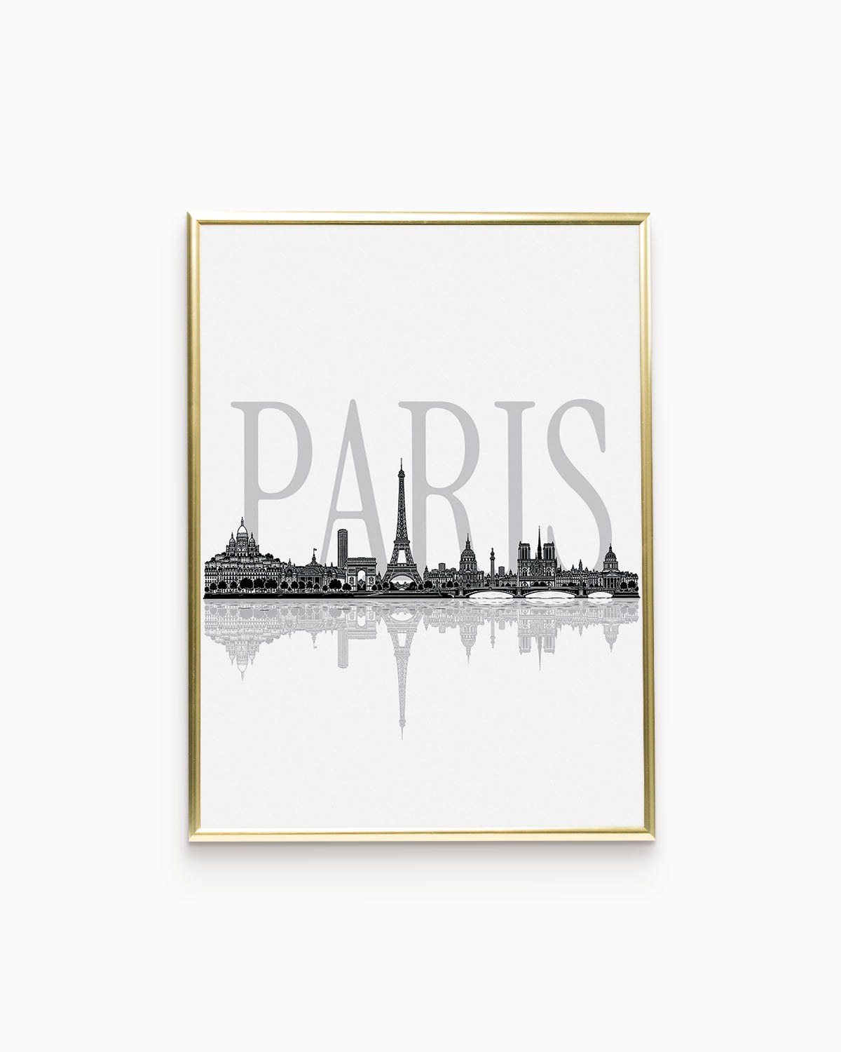 Poster Skyline Paris