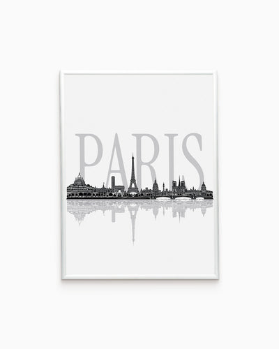 Poster Skyline Paris