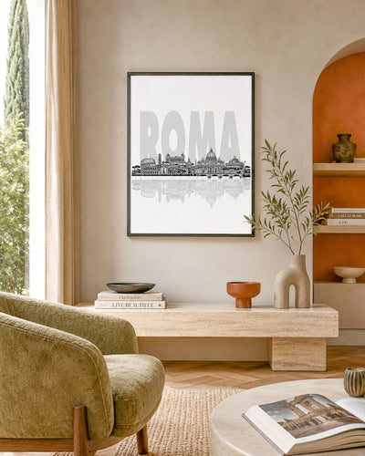 Poster Skyline Roma