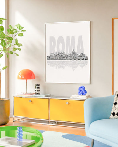 Poster Skyline Roma