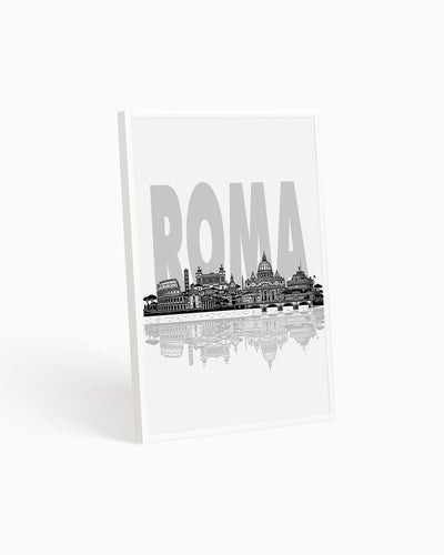 Poster Skyline Roma